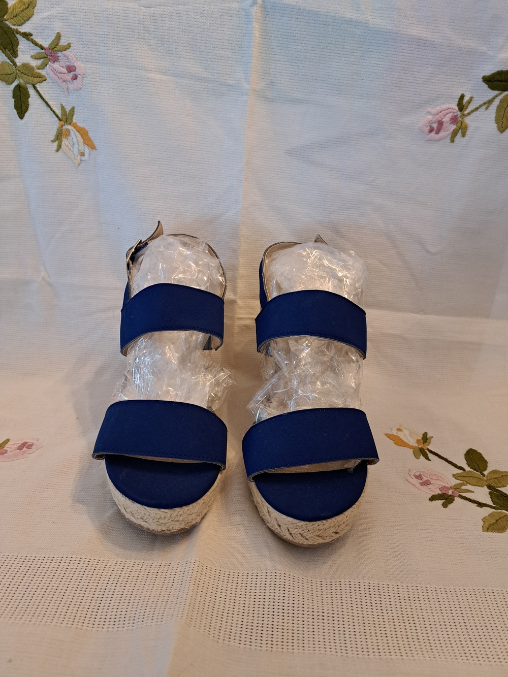 🔥2/$25🔥Women’s Blue Espadrille Platform Sandals